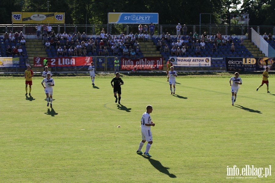 II liga: Olimpia Elblg - Znicz Pruszkw 1:0, fot. 34