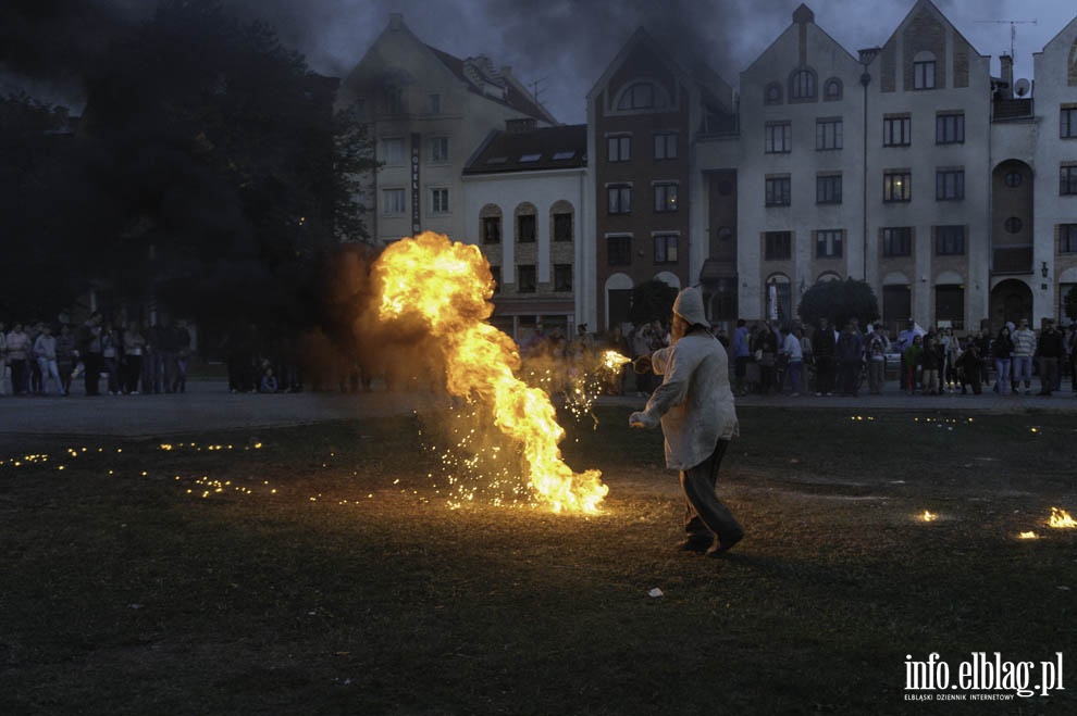 Pokaz Ognia na zakoczenie wita Chleba, fot. 21