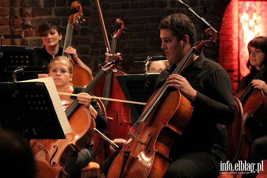 Koncert Elblskiej Orkiestry Kameralnej Muzyka Form Przestrzennych, fot. 5