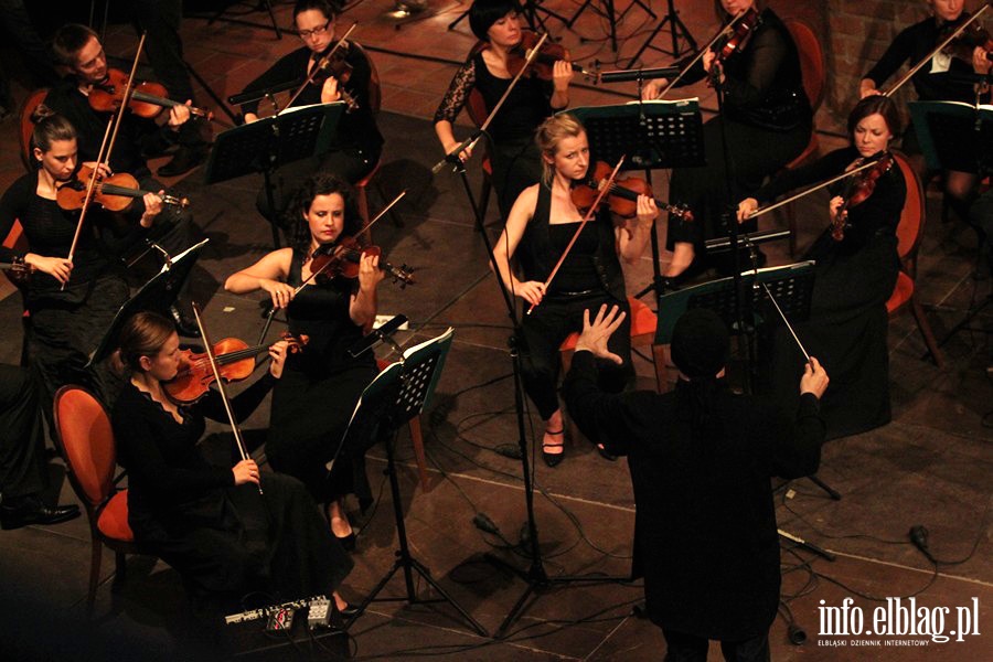 Koncert Elblskiej Orkiestry Kameralnej Muzyka Form Przestrzennych, fot. 7