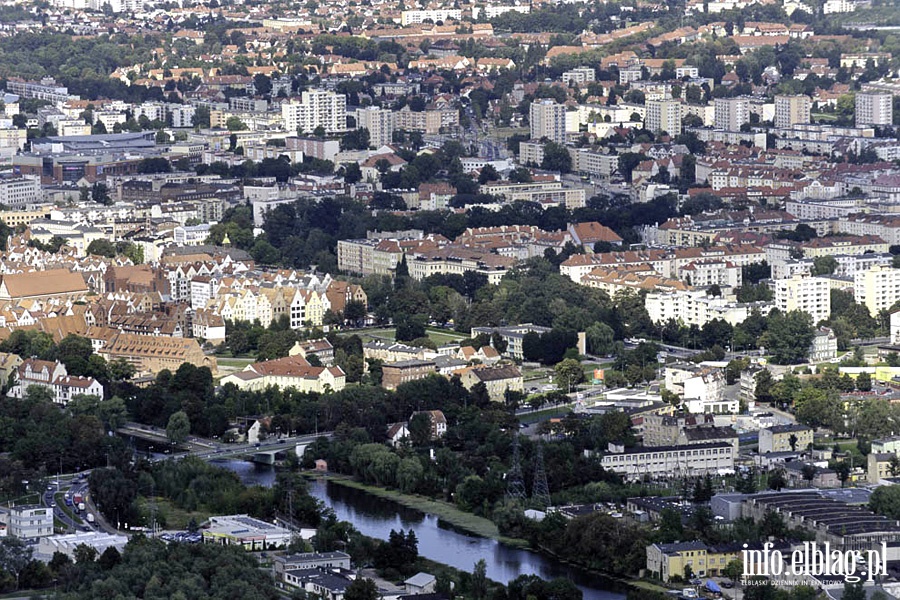 Elblg z lotu ptaka - w obiektywie Ireneusza Rupniewskiego, fot. 5