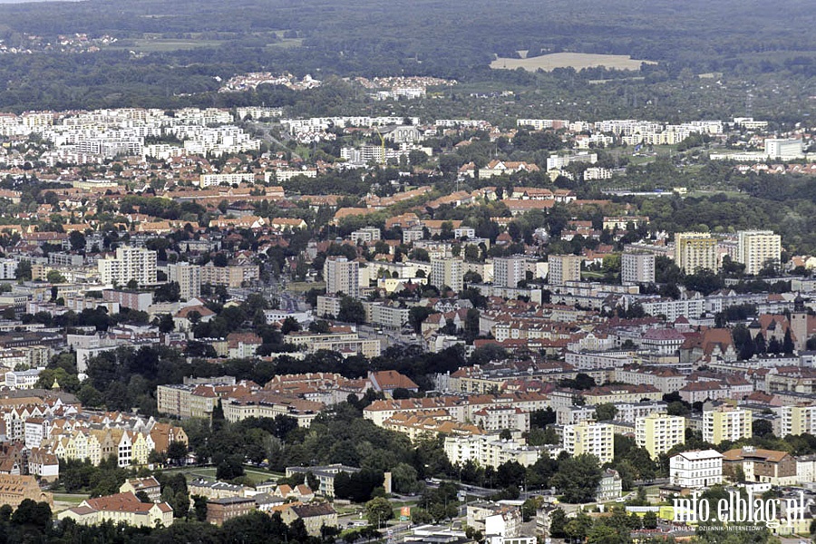 Elblg z lotu ptaka - w obiektywie Ireneusza Rupniewskiego, fot. 6