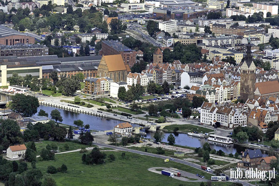 Elblg z lotu ptaka - w obiektywie Ireneusza Rupniewskiego, fot. 13