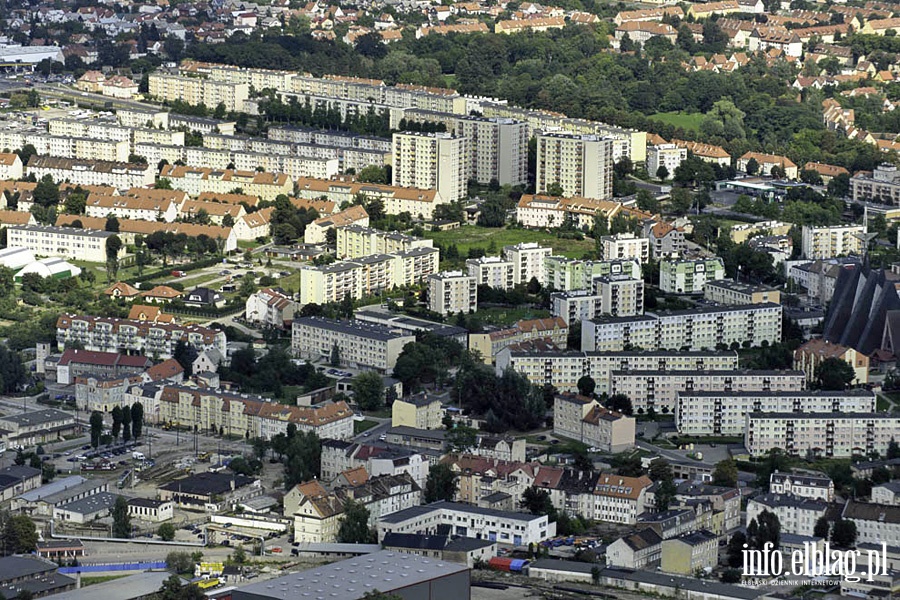 Elblg z lotu ptaka - w obiektywie Ireneusza Rupniewskiego, fot. 16