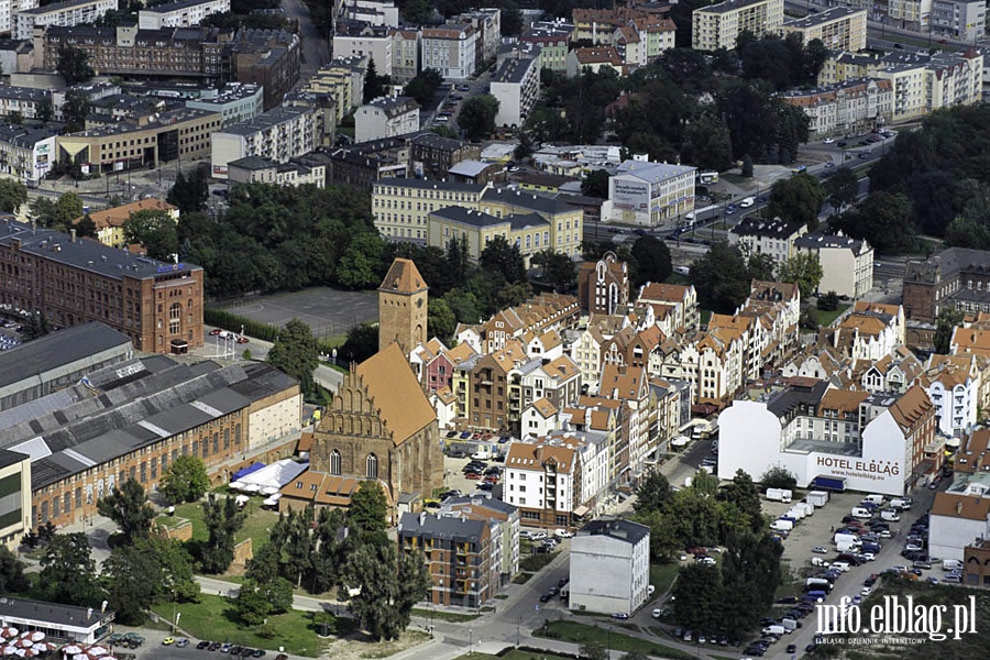 Elblg z lotu ptaka - w obiektywie Ireneusza Rupniewskiego, fot. 21