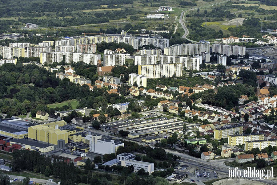 Elblg z lotu ptaka - w obiektywie Ireneusza Rupniewskiego, fot. 37