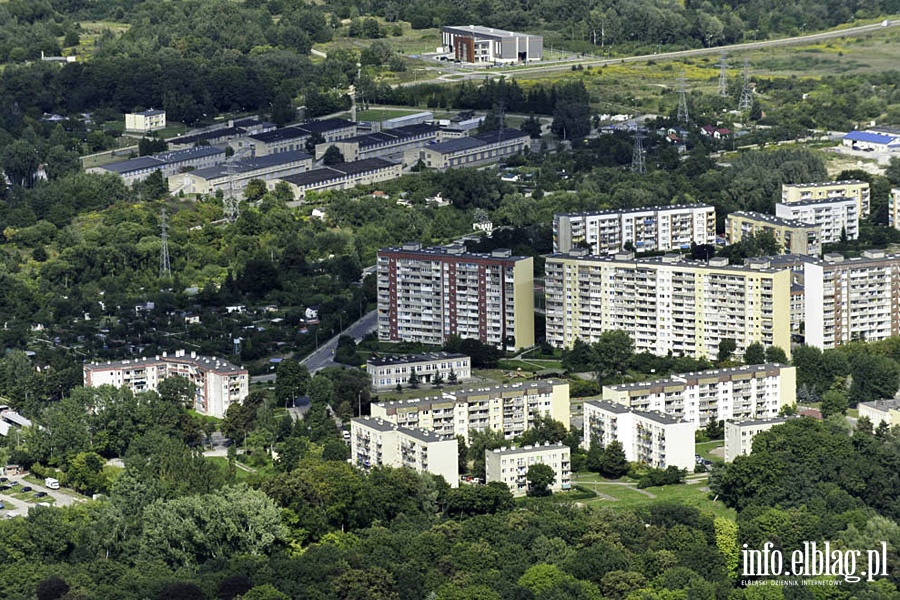 Elblg z lotu ptaka - w obiektywie Ireneusza Rupniewskiego, fot. 45