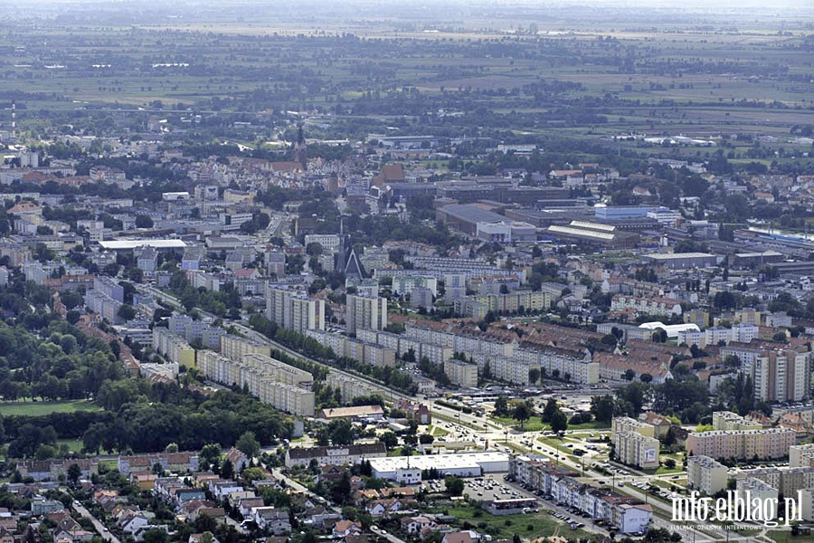 Elblg z lotu ptaka - w obiektywie Ireneusza Rupniewskiego, fot. 86