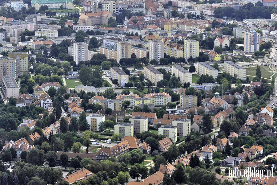 Elblg z lotu ptaka - w obiektywie Ireneusza Rupniewskiego, fot. 95