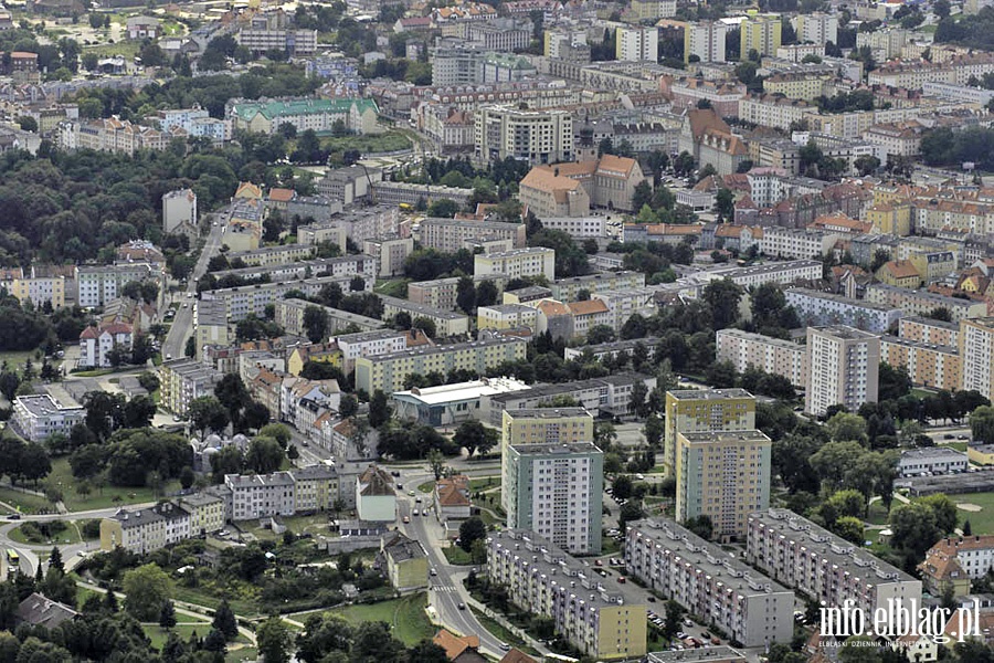 Elblg z lotu ptaka - w obiektywie Ireneusza Rupniewskiego, fot. 100