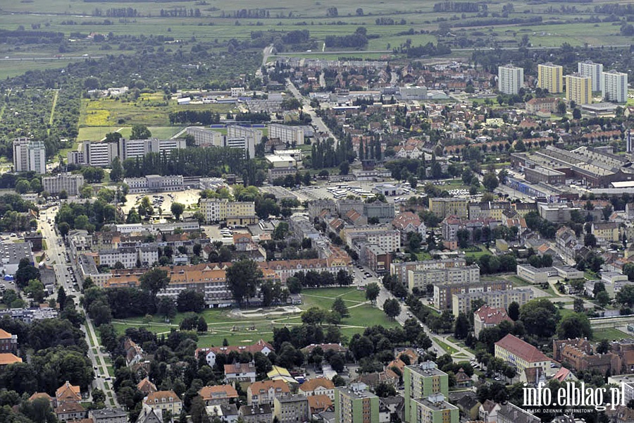 Elblg z lotu ptaka - w obiektywie Ireneusza Rupniewskiego, fot. 106