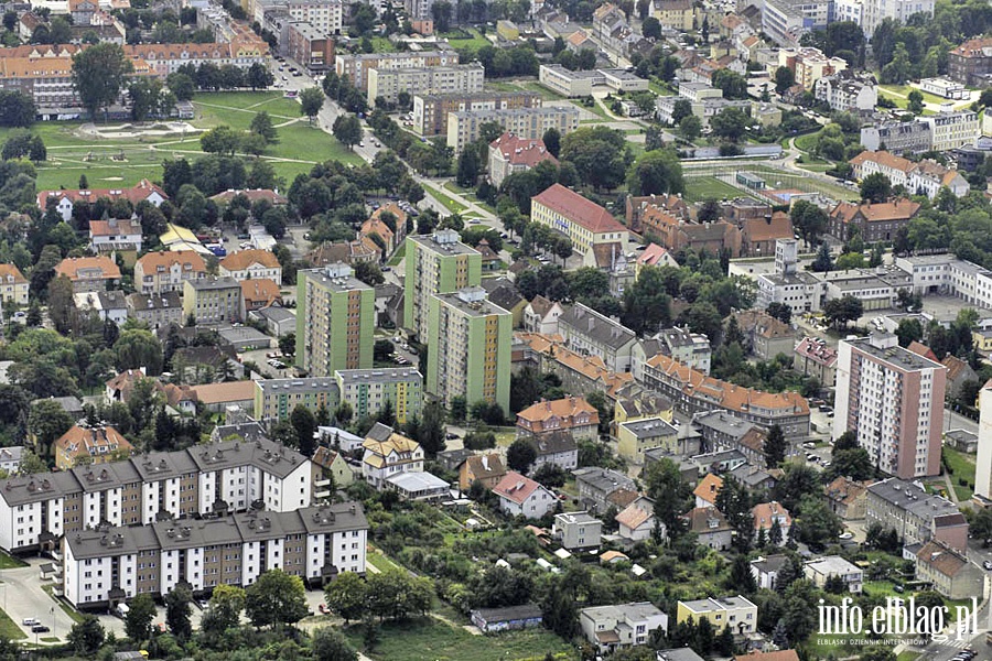 Elblg z lotu ptaka - w obiektywie Ireneusza Rupniewskiego, fot. 108