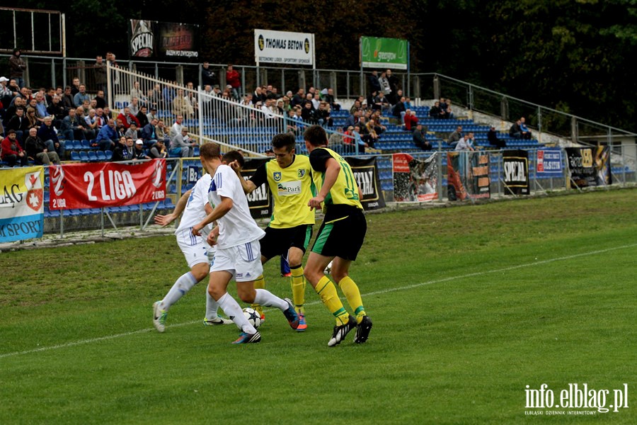 II liga: Olimpia Elblg - Siarka Tarnobrzeg 2:0, fot. 6