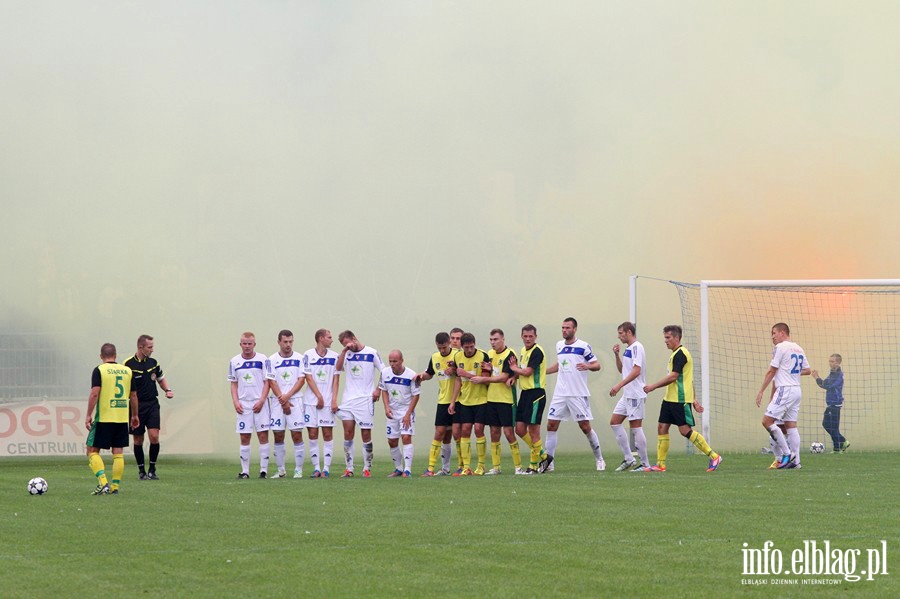 II liga: Olimpia Elblg - Siarka Tarnobrzeg 2:0, fot. 10