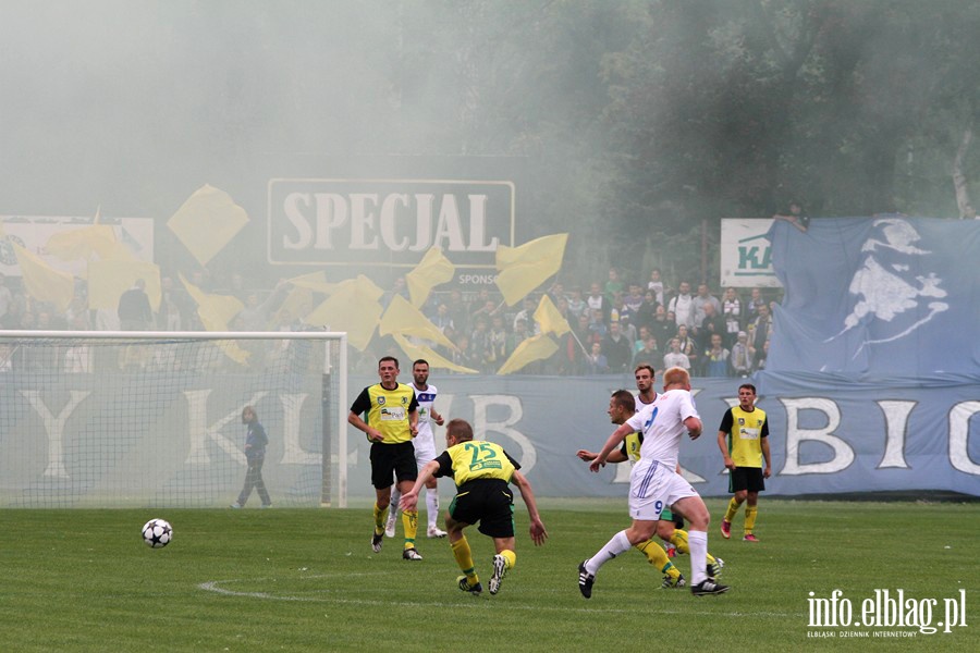 II liga: Olimpia Elblg - Siarka Tarnobrzeg 2:0, fot. 12