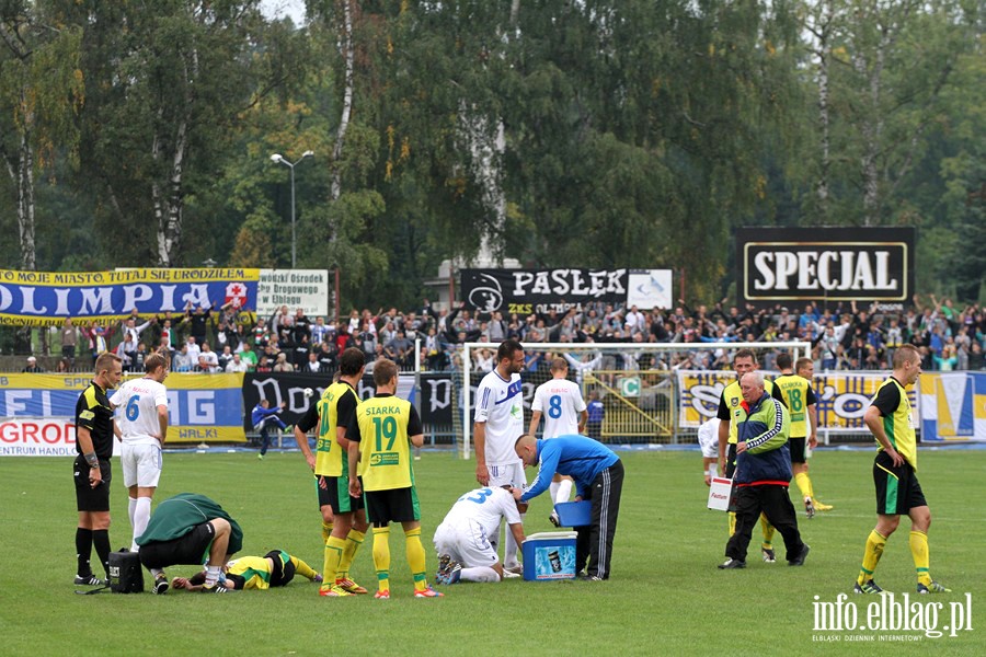 II liga: Olimpia Elblg - Siarka Tarnobrzeg 2:0, fot. 34