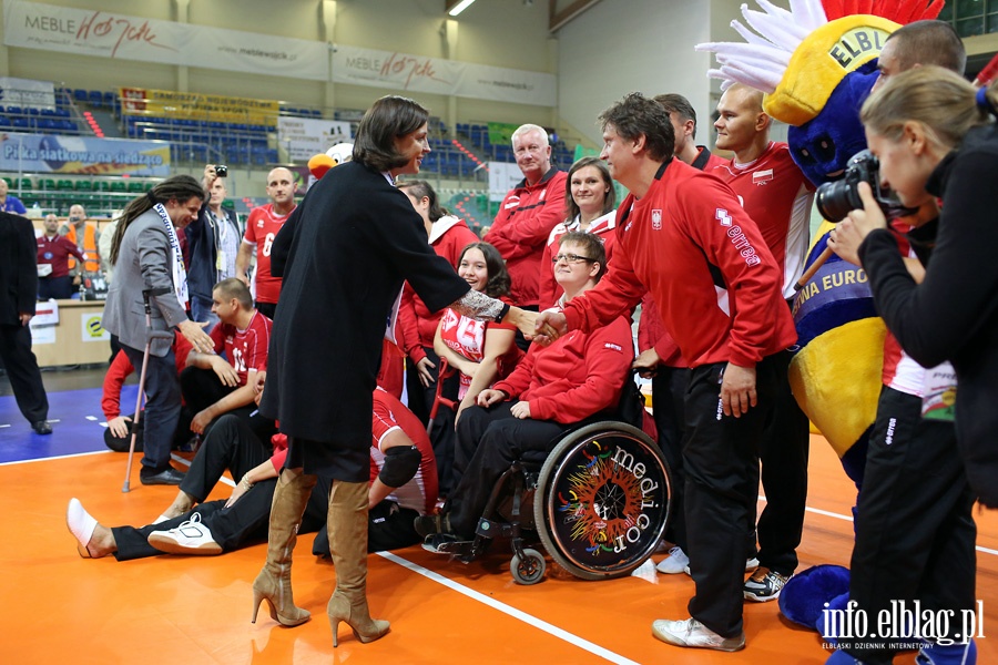 Mecz Polska-Rosja i spotkanie z minister sportu Joann Much, fot. 83