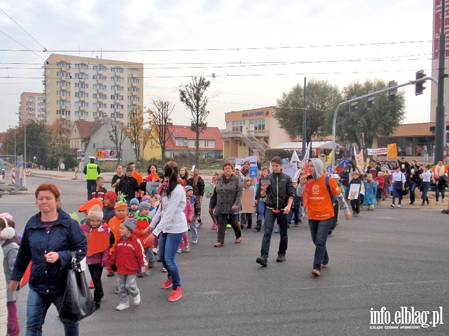 Strajk ywnoci przeszed ulicami Elblga, fot. 6