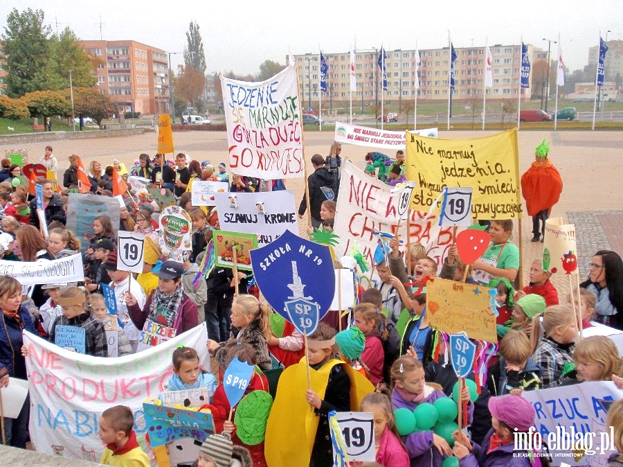 Strajk ywnoci przeszed ulicami Elblga, fot. 21