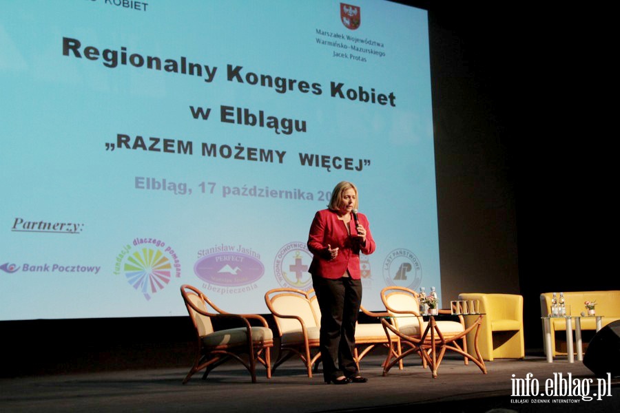 Regionalny Kongres Kobiet Warmii i Mazur pt. RAZEM MOEMY WICEJ, fot. 11