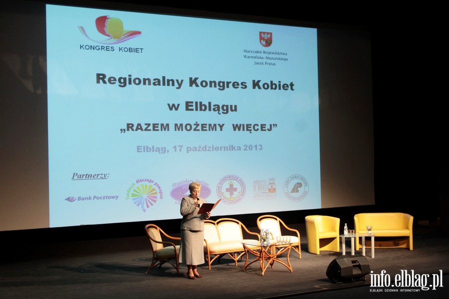 Regionalny Kongres Kobiet Warmii i Mazur pt. RAZEM MOEMY WICEJ, fot. 23