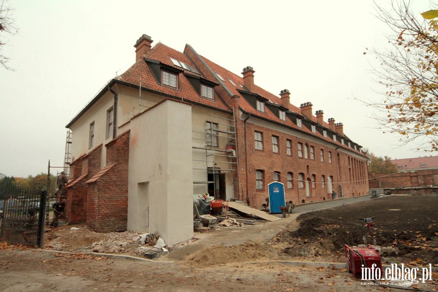 Remont w Muzeum Archeologiczno-Historycznym - padziernik 2013r., fot. 31