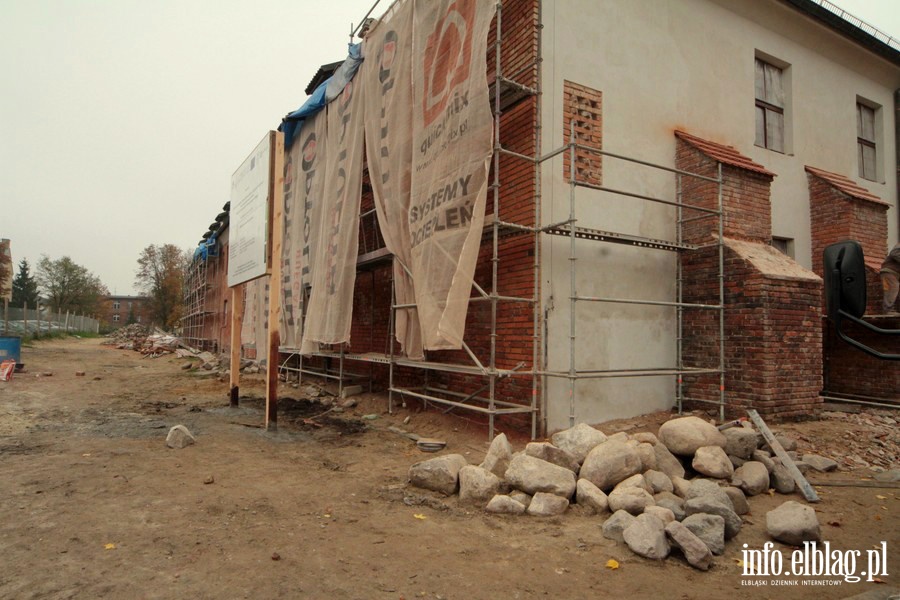 Remont w Muzeum Archeologiczno-Historycznym - padziernik 2013r., fot. 33