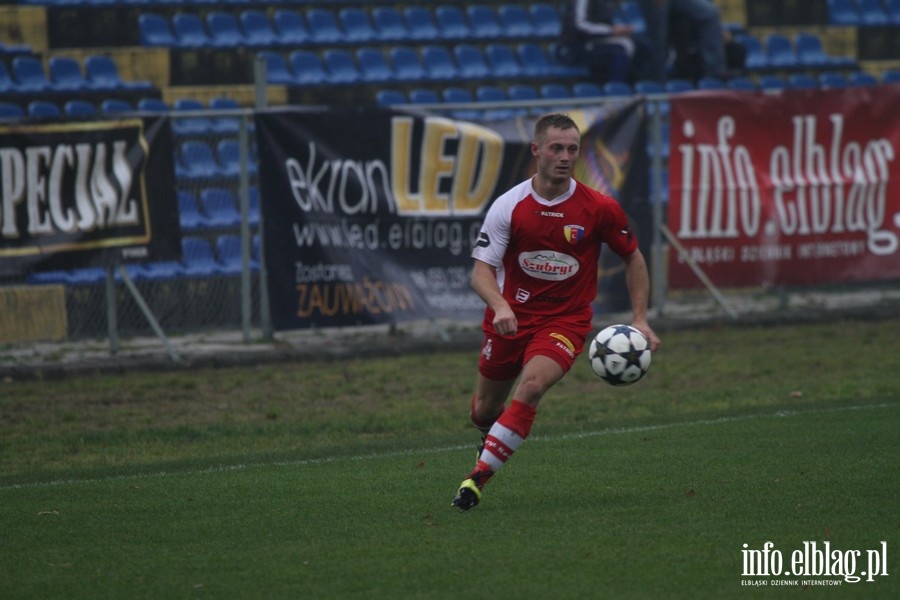 II liga: Olimpia Elblg - Limanovia Limanowa 0:1, fot. 7