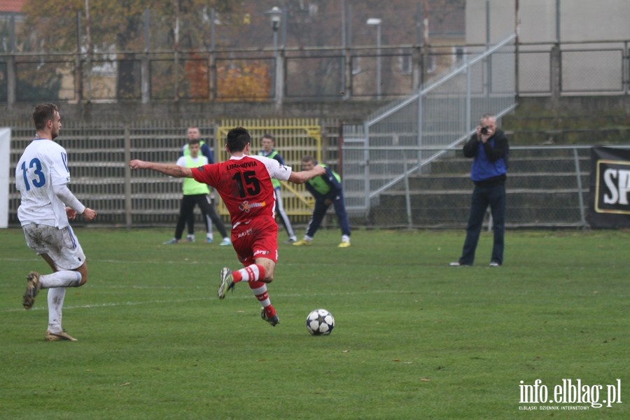 II liga: Olimpia Elblg - Limanovia Limanowa 0:1, fot. 21