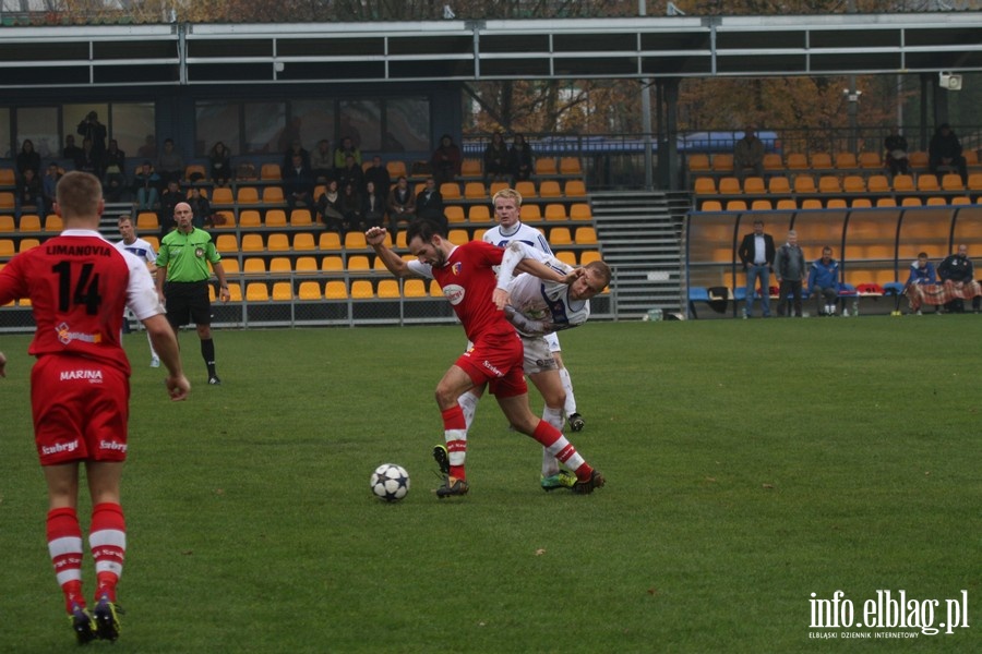 II liga: Olimpia Elblg - Limanovia Limanowa 0:1, fot. 23