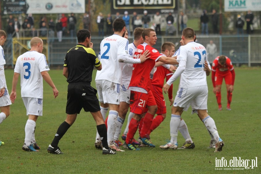 II liga: Olimpia Elblg - Wisa Puawy 2:1, fot. 19