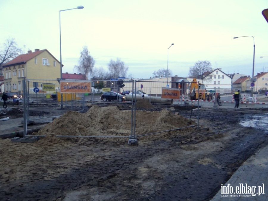 Prace drogowe i sanitarne w rejonie ulic: Fabrycznej i Zagonowej, fot. 7