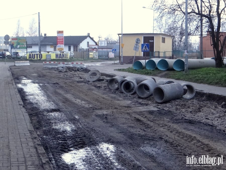 Prace drogowe i sanitarne w rejonie ulic: Fabrycznej i Zagonowej, fot. 8