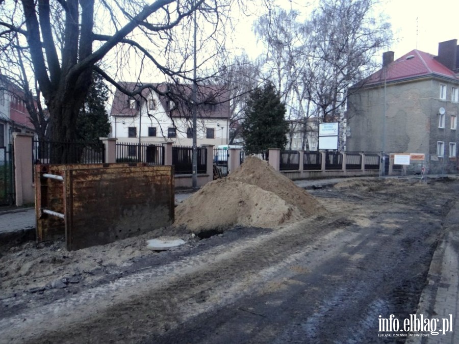 Prace drogowe i sanitarne w rejonie ulic: Fabrycznej i Zagonowej, fot. 9