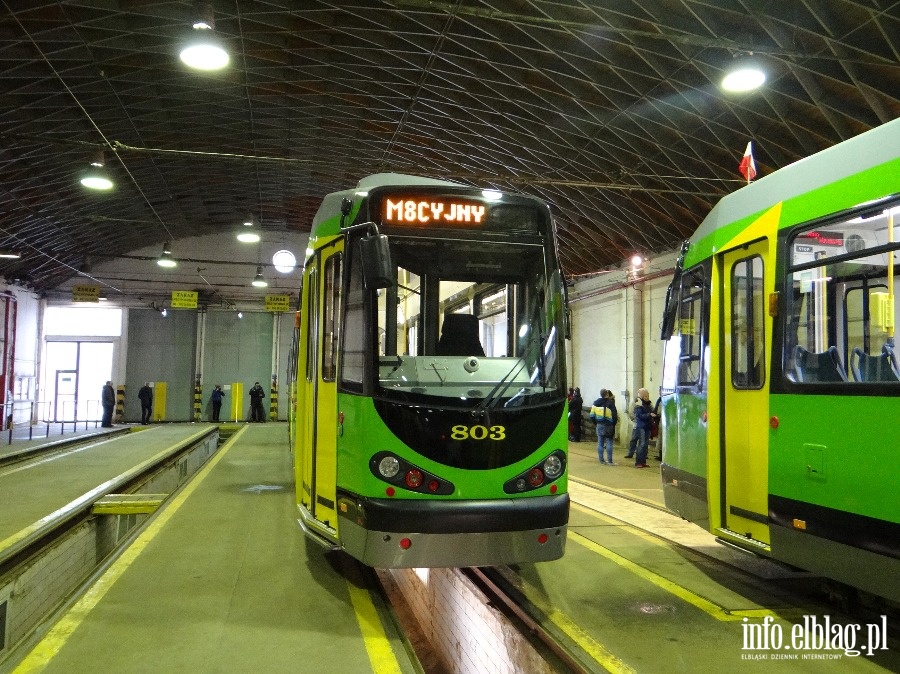 Inauguracyjny przejazd tramwaju M8C, fot. 7