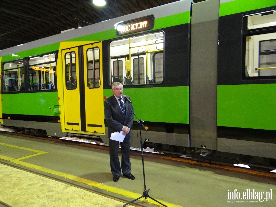 Inauguracyjny przejazd tramwaju M8C, fot. 11