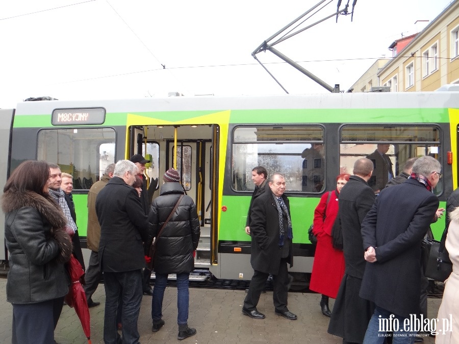 Inauguracyjny przejazd tramwaju M8C, fot. 38