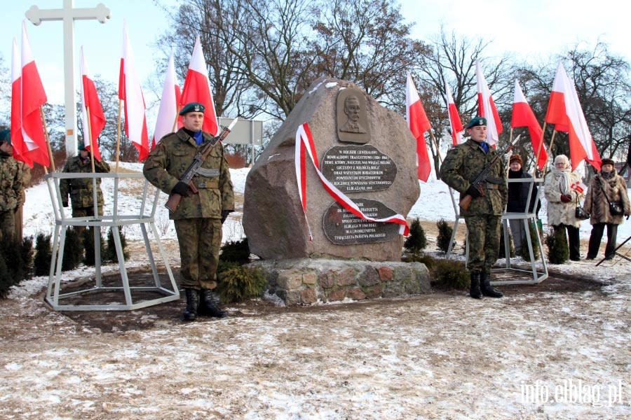 Odsonicie tablicy na obelisku Romualda Traugutta, fot. 2