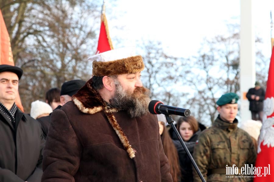 Odsonicie tablicy na obelisku Romualda Traugutta, fot. 7