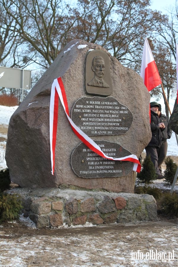 Odsonicie tablicy na obelisku Romualda Traugutta, fot. 10