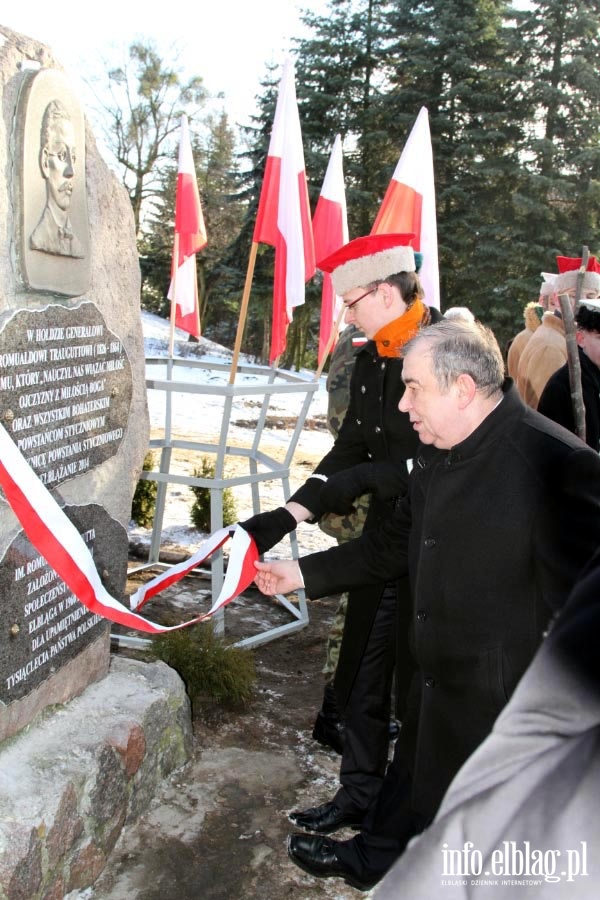 Odsonicie tablicy na obelisku Romualda Traugutta, fot. 16