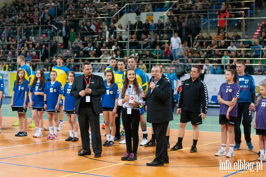 Mecz  Meble Wjcik Elblg – Vive Targi Kielce 13:40 (7:19), fot. 1