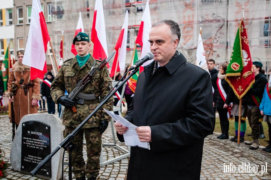 Uroczysto odsonicia tablicy pamitkowej onierzy Wykltych, fot. 15