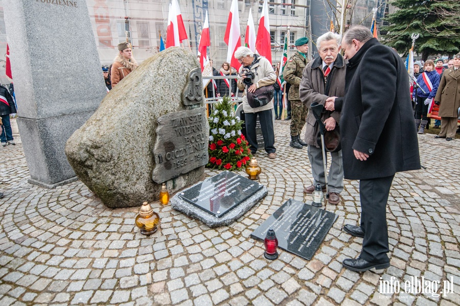 Uroczysto odsonicia tablicy pamitkowej onierzy Wykltych, fot. 19