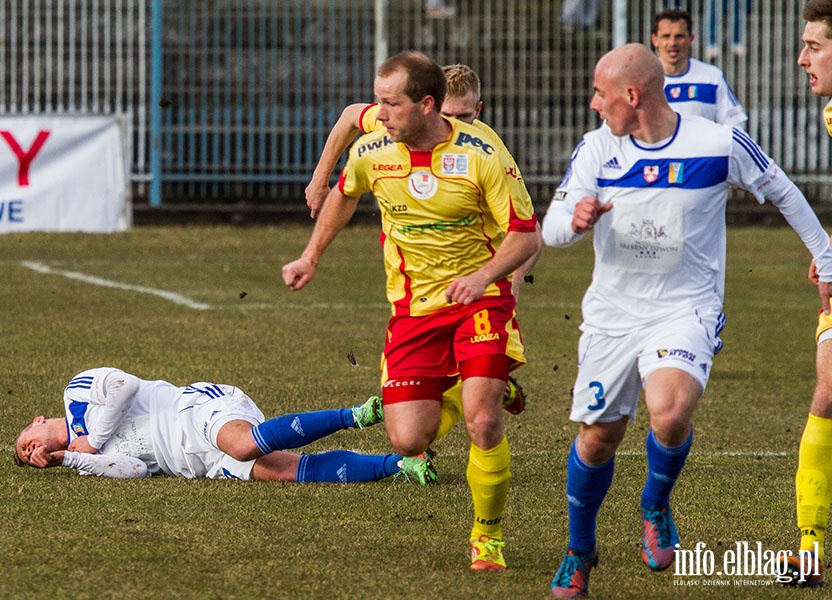 II liga: Olimpia Elblg - Legionovia Legionowo 1:1, fot. 7