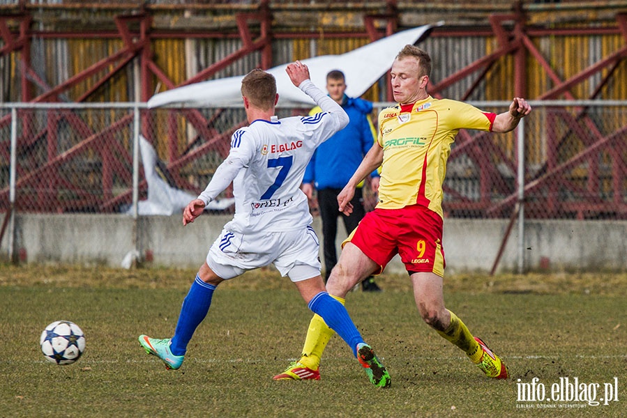 II liga: Olimpia Elblg - Legionovia Legionowo 1:1, fot. 9