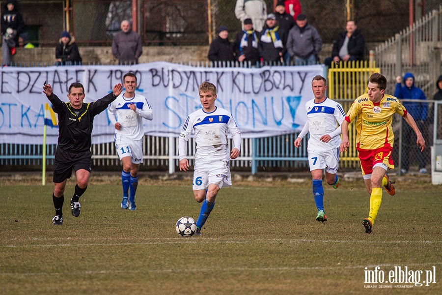 II liga: Olimpia Elblg - Legionovia Legionowo 1:1, fot. 17