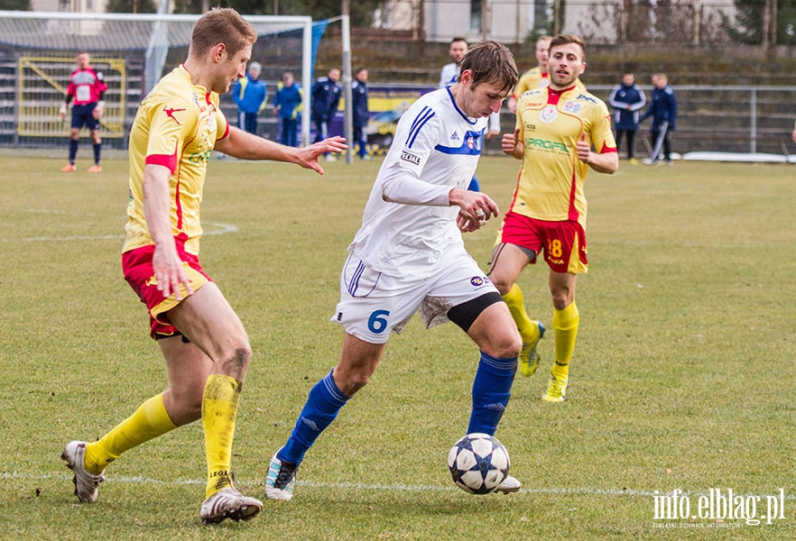 II liga: Olimpia Elblg - Legionovia Legionowo 1:1, fot. 32