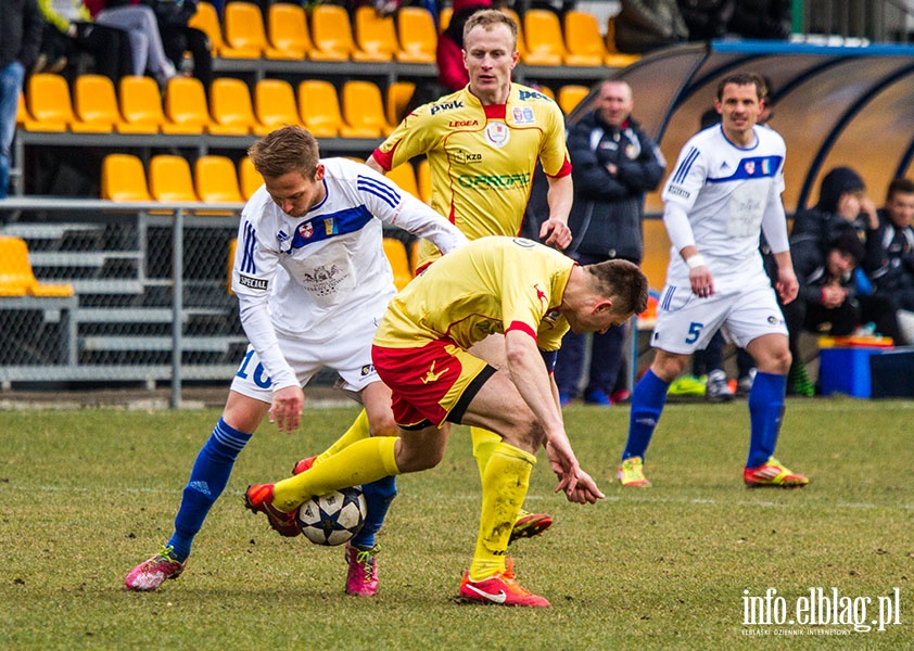 II liga: Olimpia Elblg - Legionovia Legionowo 1:1, fot. 36