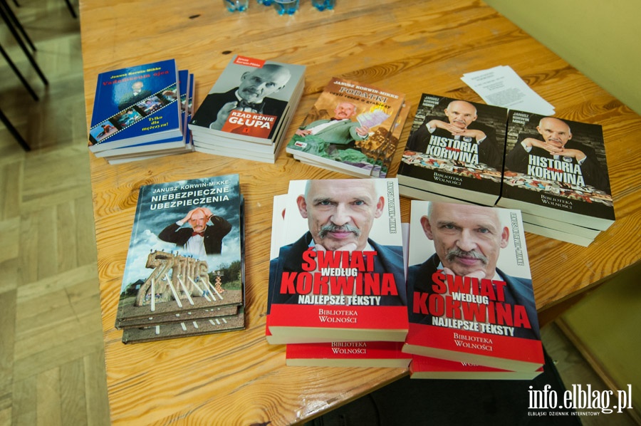 Spotkanie elblan z Korwinem - Mikke, fot. 11